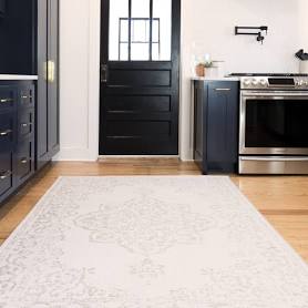 Fernleaf Brierfield Flatweave Beige Rectangle Rug