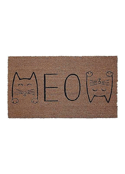 Likewise Rugs Matting Meow Coir 70 x 40cm Doormat
