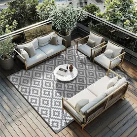 Green Decore 150 x 240cm Reversible Outdoor Rug
