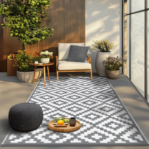 Green Decore 150 x 240cm Reversible Outdoor Rug