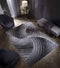 3D Swirl Shaggy Rug