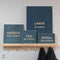 Oh Look! It's gin o'clock Large (38 x 55 x 1.8cm) / Grey
