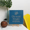 Oh Look! It's gin o'clock Large (38 x 55 x 1.8cm) / Grey