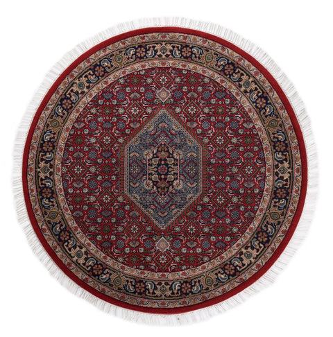 Theko Benares Bidjar Hand-knotted Traditional Wool Rug