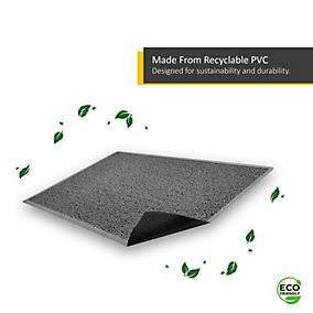 Nicoman PVC Heart Embossed Spaghetti Coil Hallway Kitchen Entrance Runner Rug