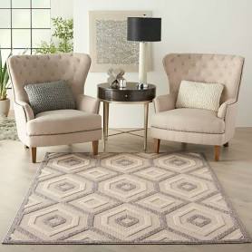 Nourison Cozumel Outdoor Cream CZM02 Rug
