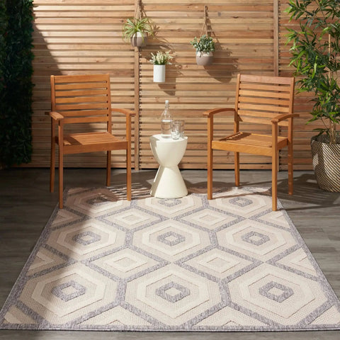 Nourison Cozumel Outdoor Cream CZM02 Rug