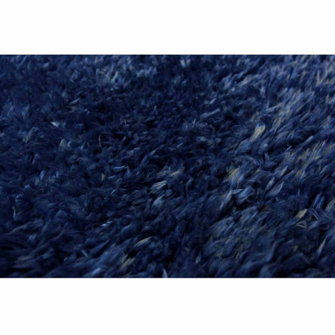 George Homemaker Supersoft Shaggy Navy Rug