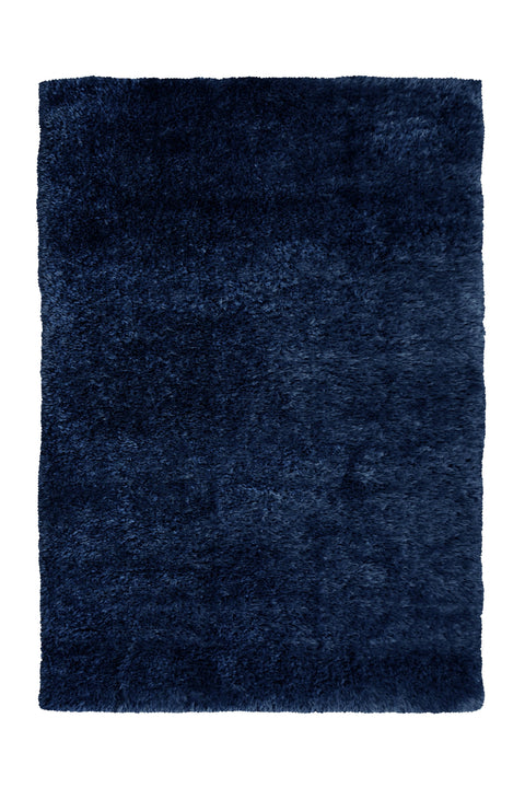 George Homemaker Supersoft Shaggy Navy Rug