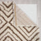 Dunelm Slumber Geometric Shaggy Rug
