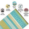 Green Decore Reversible Recycled Plastic Camping and Picnic Rugs