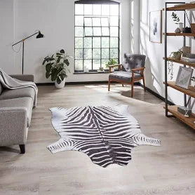 Think | Love-Rugs Faux Zebra Print Rug