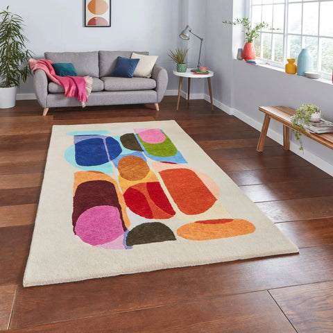 Inaluxe Drift IX13 Designer Hand Tufted Rug