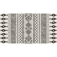 vidaXL Indoor Outdoor Rug Short Pile Multicolour 80x150 cm Anti Slip