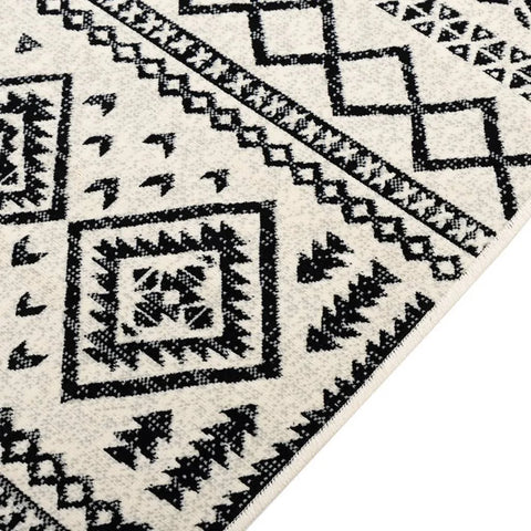 vidaXL Indoor Outdoor Rug Short Pile Multicolour 80x150 cm Anti Slip