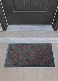 Likewise Rugs Matting Cactus Chevron Doormat