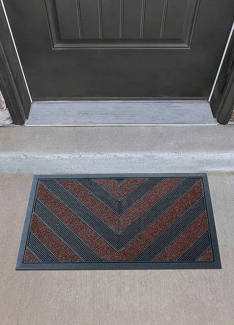 Likewise Rugs Matting Cactus Chevron Doormat