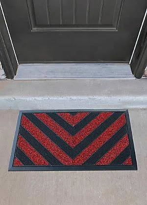 Likewise Rugs Matting Cactus Chevron Doormat
