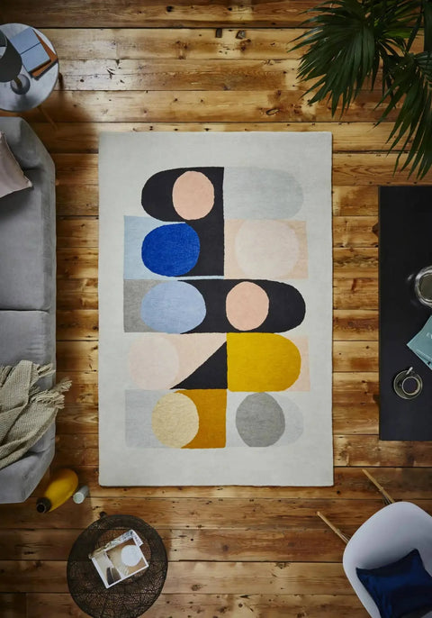 Think Rugs Inaluxe Jazz Flute IX08 Rug