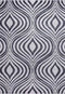 Valencia Modern Ogee Design Carved Area Rugs Navy