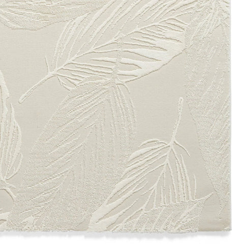 Think Rugs Flores Botanical Textured Washable Rug
