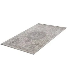 Vinci Grey Traditional Rug 170Cmx120Cm