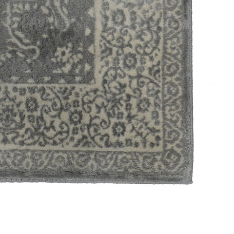 Vinci Grey Traditional Rug 170Cmx120Cm