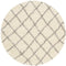 SAFAVIEH Dallas Shag Rug SGD258 Ivory / Grey 3' 0" x 5' 0"