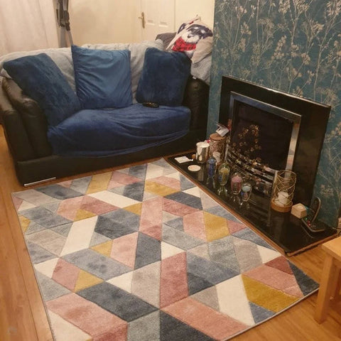 Asiatic Sketch SK02 Rhombus Multi Rug
