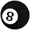 8 Ball Rug - White & Black Rug - Cool Rugs And Aesthetic Rugs For