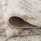 The Rugs Moroccan Shaggy Ivory Beige Living Room Rug