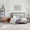 The Rugs Moroccan Shaggy Ivory Beige Living Room Rug