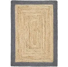 Jenson Border Jute Rug