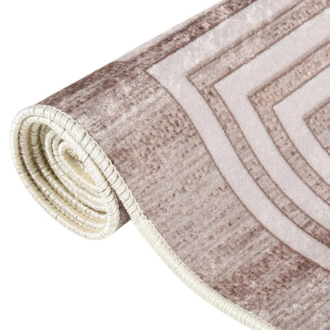 vidaXL Washable Anti Slip Rug 190x300 cm