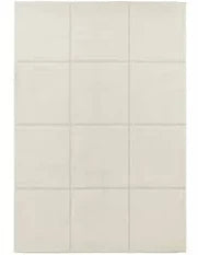Elio 70100 Cream Modern Geometric Rug - 200 x 290cm - 6ft 6" x 9ft 6" - - 200 x 290cm (6ft 6" x 9ft 6") - Polypropylene - Think Rugs - Home Linen