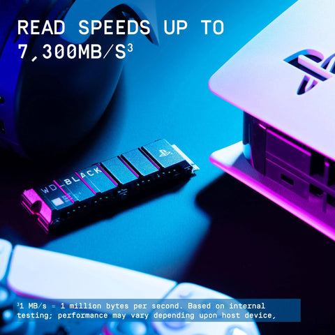 WD_BLACK SN850P NVMe SSD for PS5