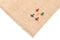 Gabbeh Plain Design Beige, Beige, Wool, 150 x 113 cm Hand Knotted Rug