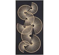 Premier Housewares Modello Metal Fan Framed Wall Art
