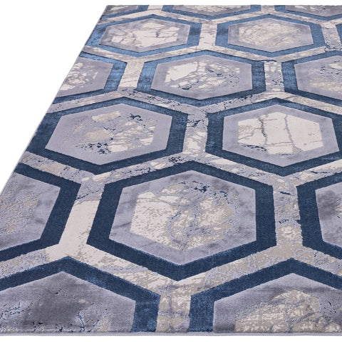 Asiatic London Asiatic Rugs London Aurora Hexagon AU19 Size