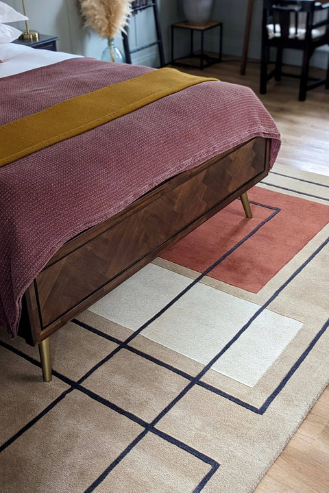 Asiatic Reef RF20 Outline Terracotta Rug