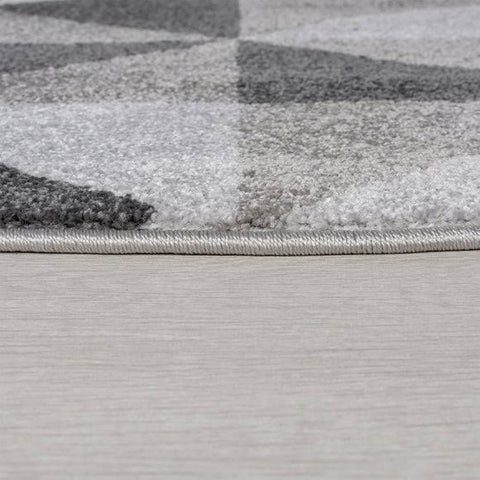 Dunelm Geo Squares Modern Rug