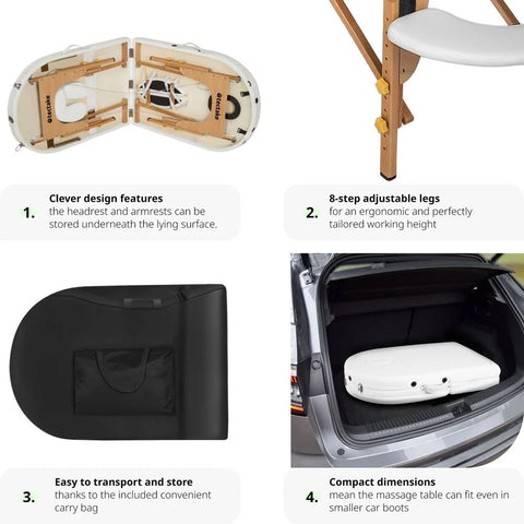 Tectake Massage Table Sawsan
