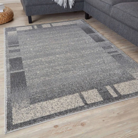 The Rugs Bordered Design Living Room Rugs