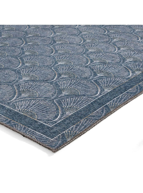 Catherine Lansfield Deco Peacock Washable Rug