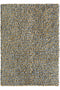 Origins Ochre Yellow Rocks Shaggy Hand Crafted Rug