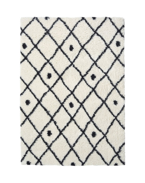 Homemaker Snug Shaggy Diamond Rug