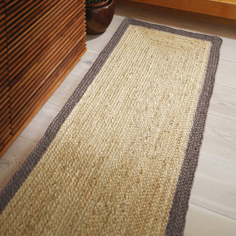 Jenson Border Jute Circular Rug