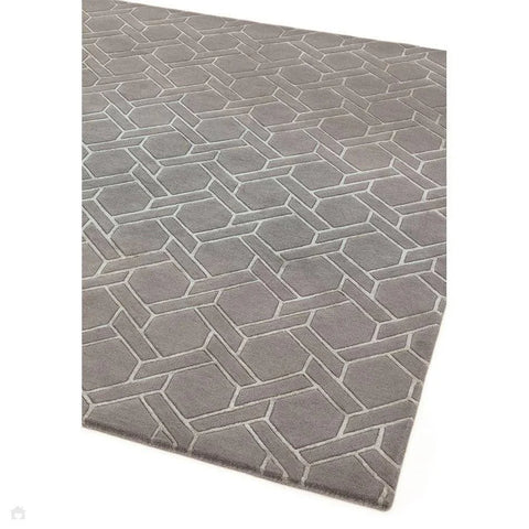 Asiatic Nexus Fine Lines Grey/Silver Rug