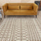 The Rugs Moroccan Shaggy Ivory Living Room Rugs and Runners 1030