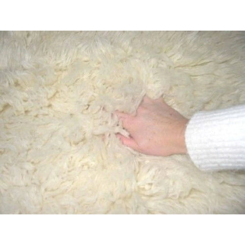 Rugs & Stuff Premium Flokati Rugs in Natural Wool 2000gsm